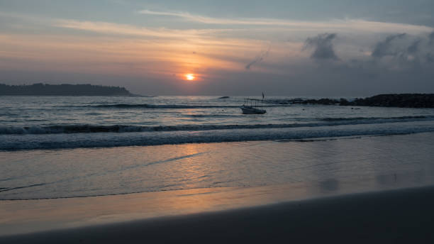 istock The morning sun is reflected in the ocean 1413284873