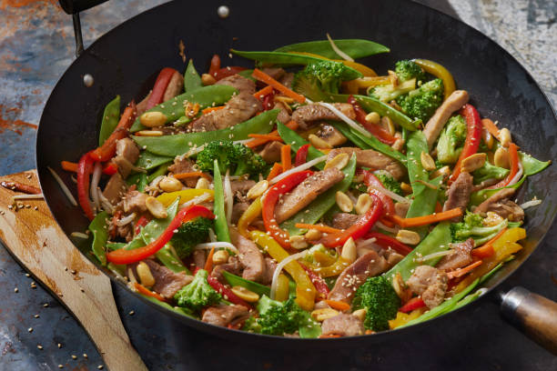 istock Pork and Vegetable Stir Fry 1413285377