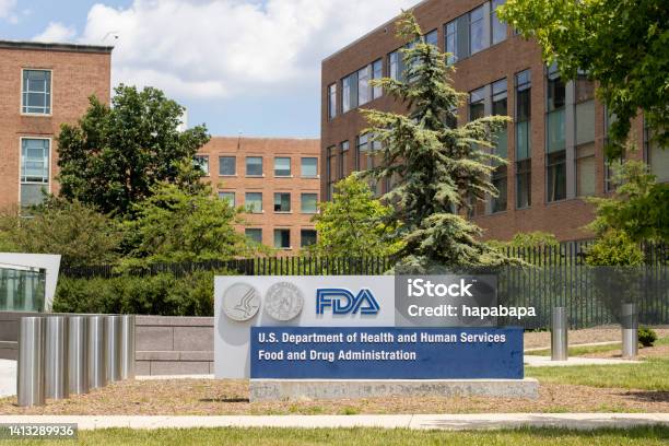 Fda Headquarters White Oak Campus Stock Photo - Download Image Now - Food and Drug Administration, Building Exterior, Logo