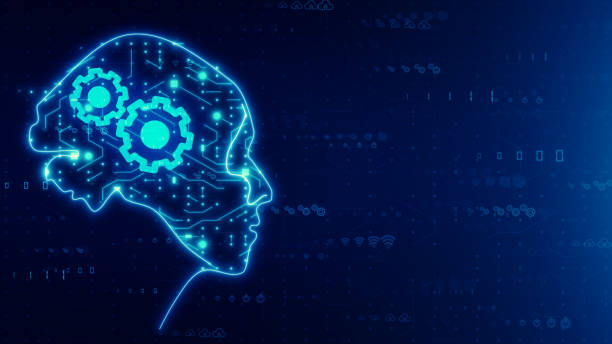 istock Futuristic Artificial intelligence - The Gears Mechanism 1413291731
