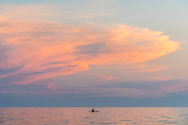 istock Sunset on Superior Lake 1413292872