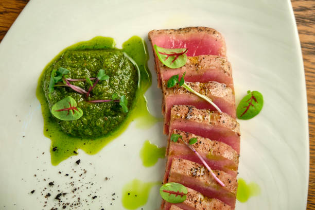 istock Sliced steak with blood 1413301910