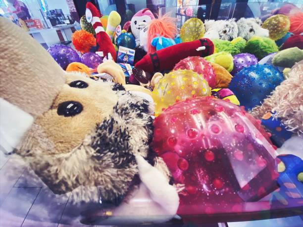 istock Toys in a Claw Machine 1413302994
