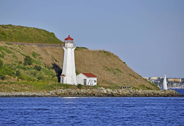 istock Georges Island lighthouse 141330388