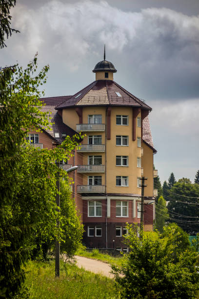 istock a big cottage in Ukrainian Carpathian 1413308261