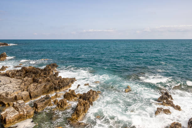 istock Mediterranean Sea off Rethymnon Town in Crete, Greece 1413311805