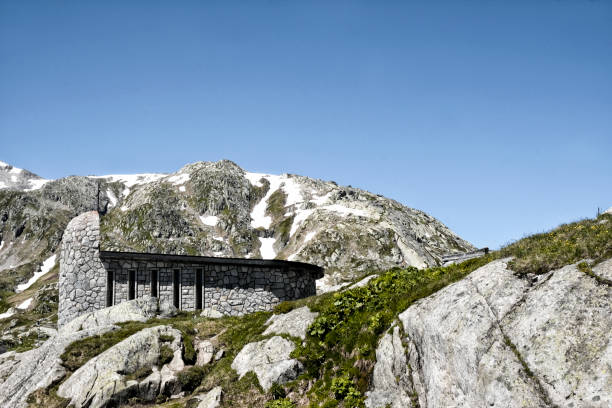 St. Christopherus chapel in Swiss Alps
