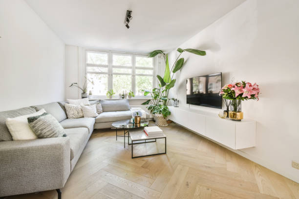 istock Modern living room design 1413336916