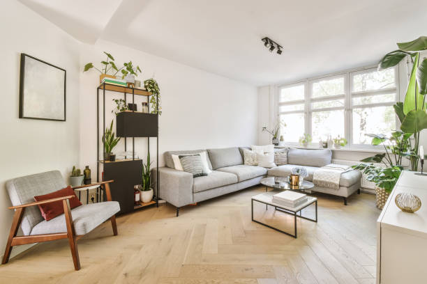 istock Modern living room design 1413336927