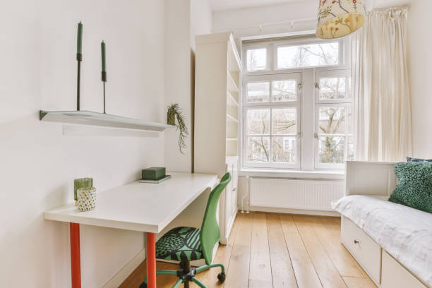 istock Stylish child bedroom at home 1413336960