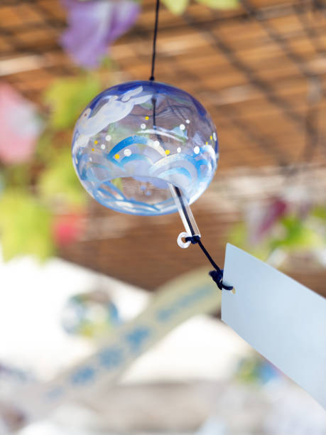 istock Japanese glass wind chime 1413340584