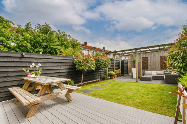 istock Trendy outdoor veranda 1413341197