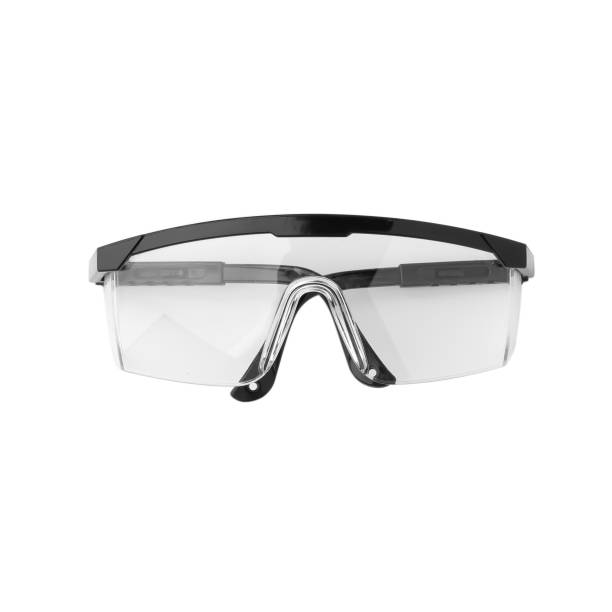 istock Safety glasses isolated on white background with clipping path 1413351685