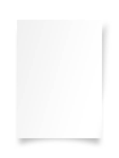 istock White Paper Sheet Illustration with Shadows 1413351736