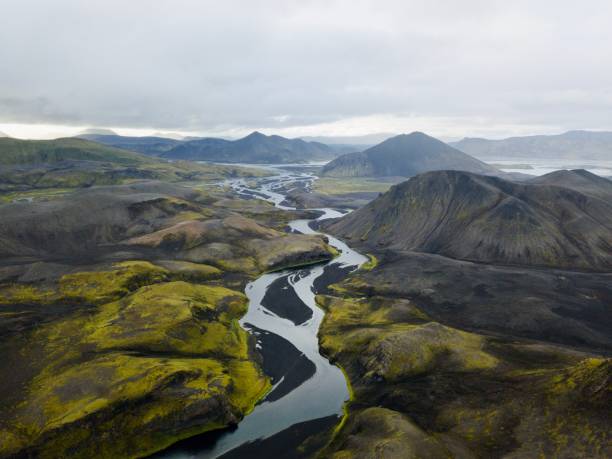 istock Iceland volcanic road 1413358790