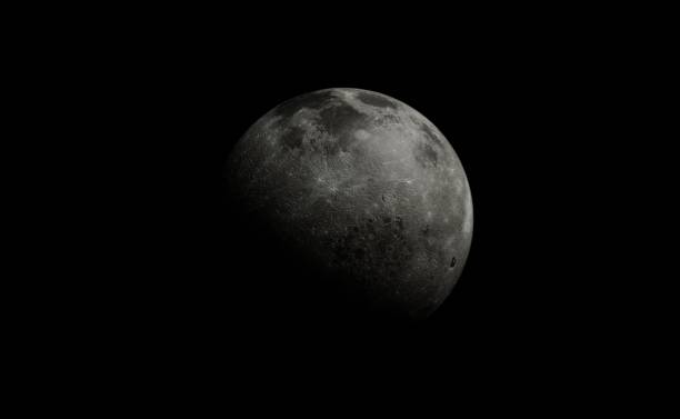 istock Super moon shine wonderful with back background. 3D rendering. 1413358933