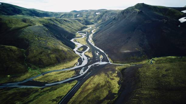 istock Iceland volcanic road 1413358971