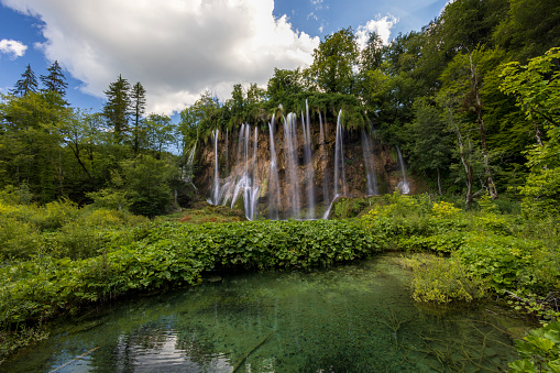 Croatia, National Landmark, Lake, Water, Waterfall