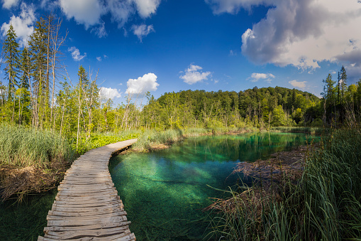 Croatia, National Landmark, Lake, Water, Waterfall