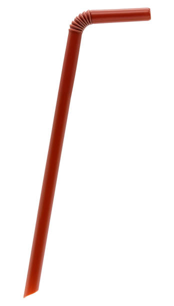 istock Straw isolated on white background have clipping path 1413372318