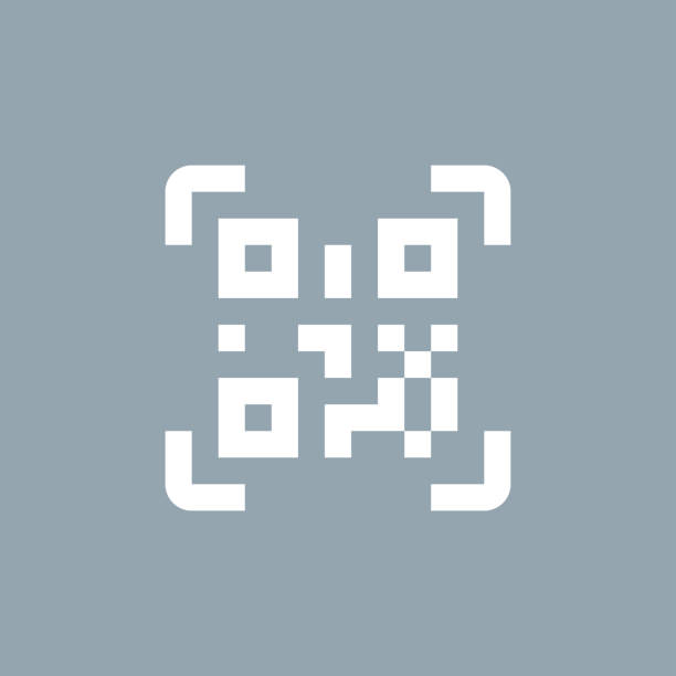 illustrations, cliparts, dessins animés et icônes de code qr. pictogramme qr-code. - qr code