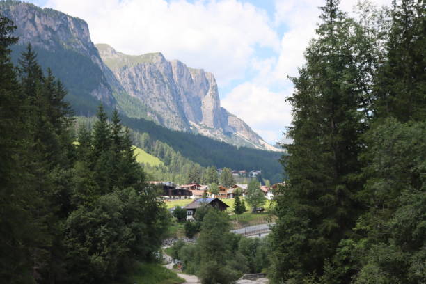 istock Travelling around the Dolomites by summer days 1413395326