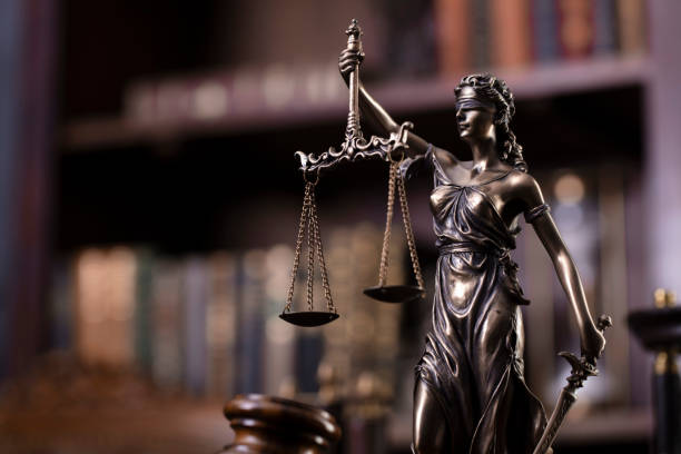 istock Law theme - judge office. 1413399034