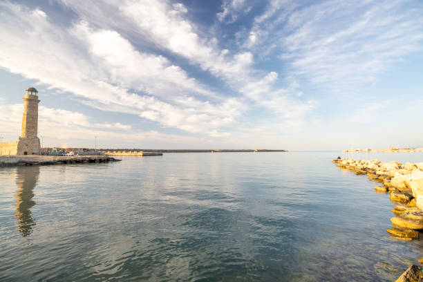 istock Rethymnon Lighthouse at Rethymno Town in Crete, Greece 1413404585