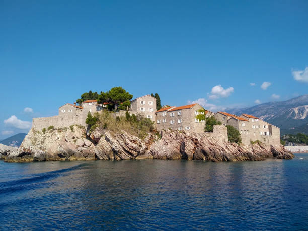 istock Sveti Stefan Island Town 1413406774