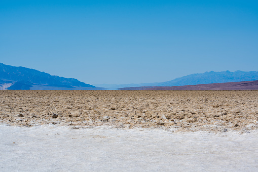 Death Valley is a desert located in eastern California. It is the lowest, driest, and hottest area in North America.