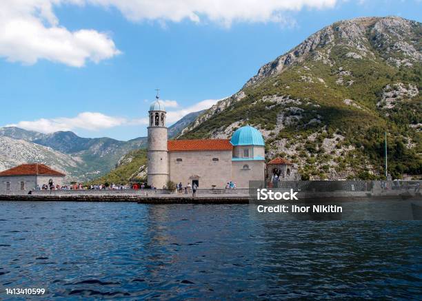 Gospa Od Škrpjela Our Lady Of The Rocks Perast Bay Of Kotor Montenegro Stock Photo - Download Image Now