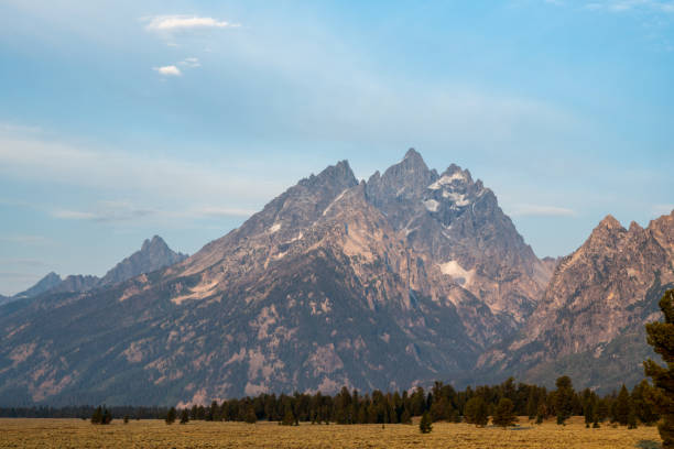 istock Soft Sun Highlights The Grand Teton 1413422567