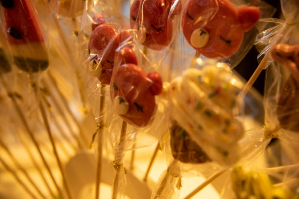 Candy shop at Christmas market