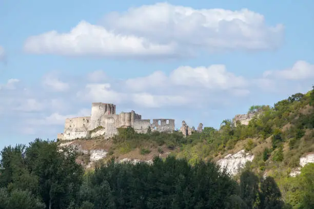 Château-Gaillard is an old fortified castle built at the end of the 12th century, now in ruins, the remains of which stand in the French town of Les Andelys in the heart of Norman Vexin, in the department of Eure, in the region Normandy.