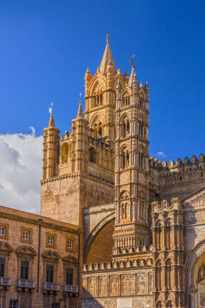istock Palermo Cathedral church architecture, Italy 1413448780