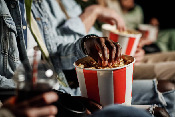 istock Eating Popcorn at Cinema 1413450937