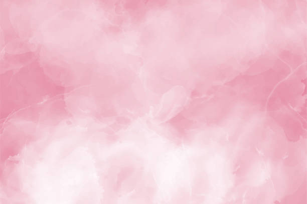istock Abstract pink watercolor background. Soft pastel water color paper texture 1413453384