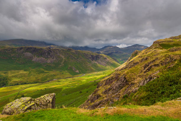 istock View of the Hardknott Pass, Cumbria, England. 1413453818