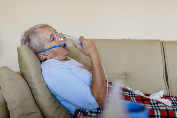 istock This oxygen mask is helping me a lot 1413463107
