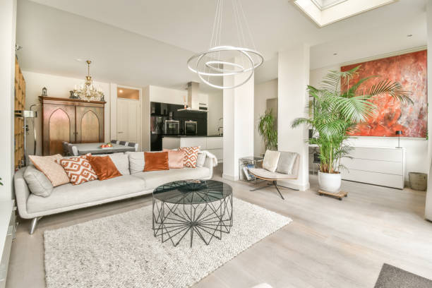 istock Modern living room design 1413464674