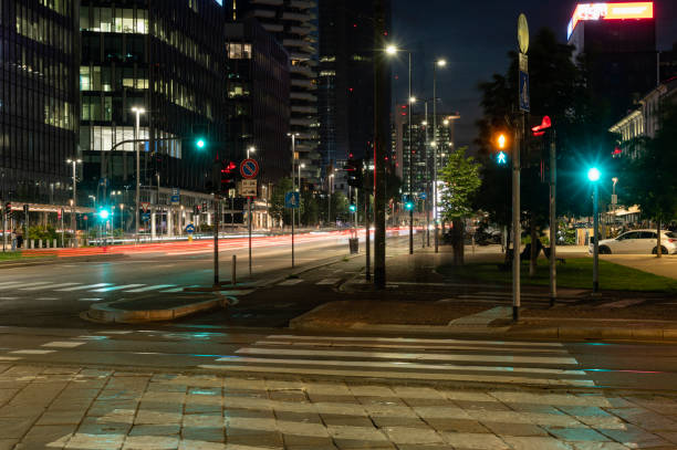 istock milan Gae Aulenti district night view 1413466218
