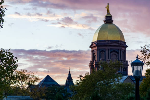 istock Notre Dame at Dusk 1413469141