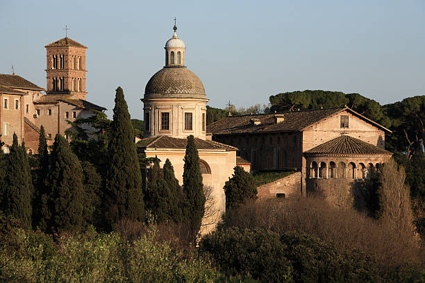 istock Churches of Rome seen from Palatine Hill 141348068