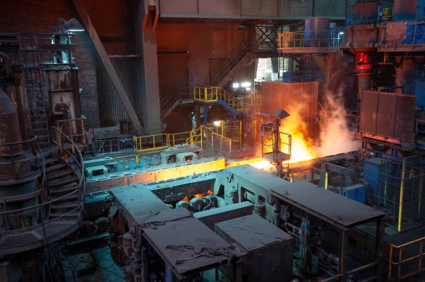 istock Metallurgical factory 1413481929