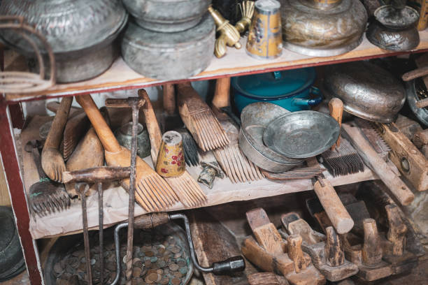 Goods sold in antique stores
