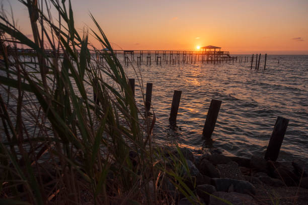 istock Fairhope, Alabama, Pier at Sunset 1413485320