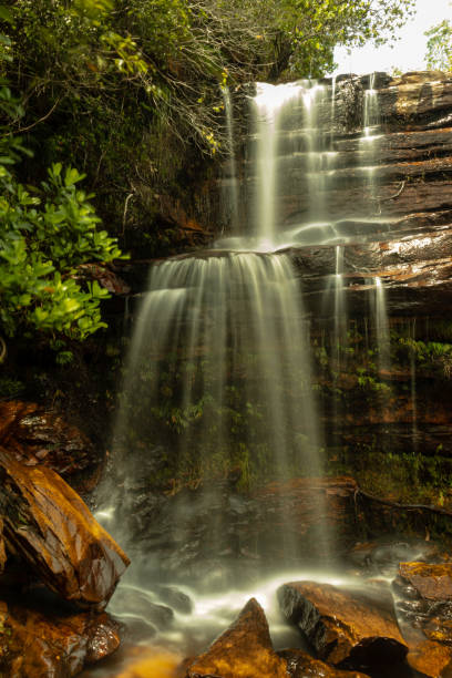 istock waterfall in Lencois town, Chapada Diamantina 1413493391