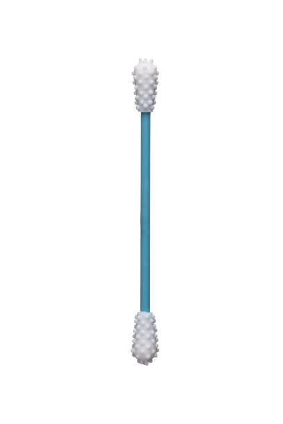 istock Reusable Q tips refill - cotton swabs for ears wax removal and pointed Q tips for makeup removal. Zero waste and eco-friendly product. Isolated on white background 1413493579