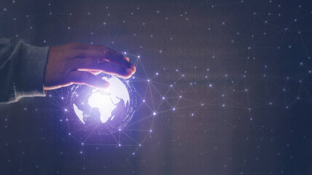 istock Internet of Things, business intelligence concept,  digital technology future, entertainment, cyber space metaverse 1413493914