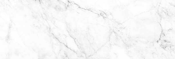 marbre granit blanc panoramique fond mur surface noir motif graphique abstrait lumière élégant noir pour faire sol céramique contre-texture pierre dalle lisse tuile gris argent naturel. - marble building photos et images de collection